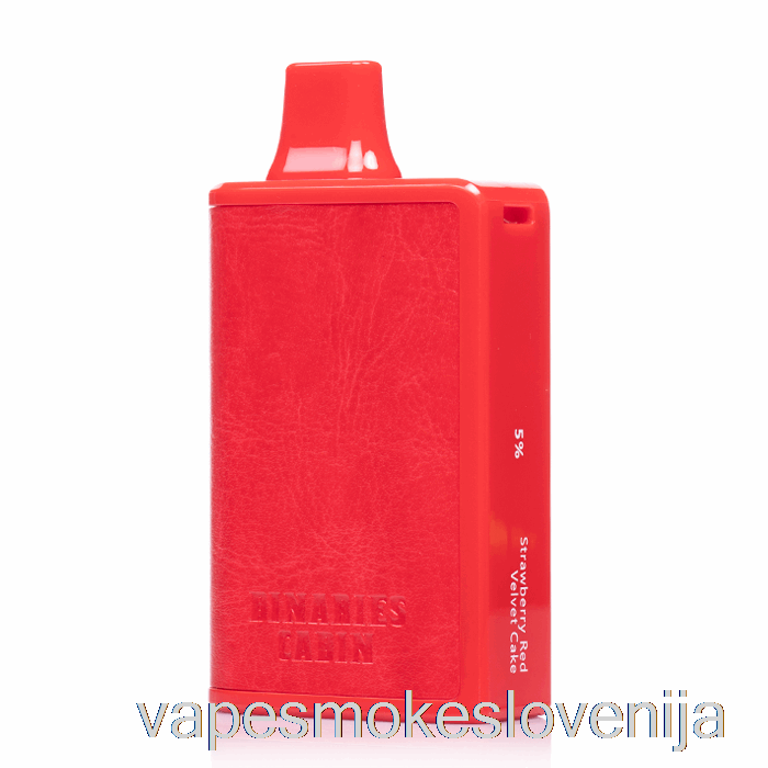 Vape Petrol Horizon Binaries Kabina 10000 Za Enkratno Uporabo Jagodno Rdeča žametna Torta